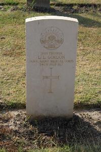 Ismailia War Memorial Cemetery - Gordon, Lionel Leonard